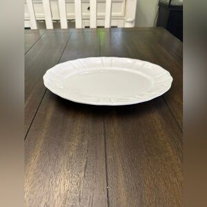 Ashley White by JC Penney 12 inch Serving Platter